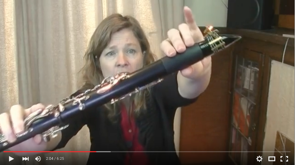 Link to You Tube video: Clarinet Adjus