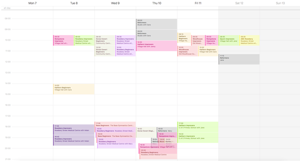Click to see Calendar
