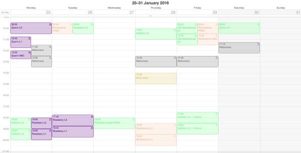 Click to see Calendar