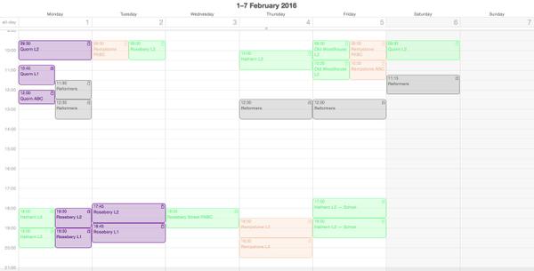 Click to see Calendar