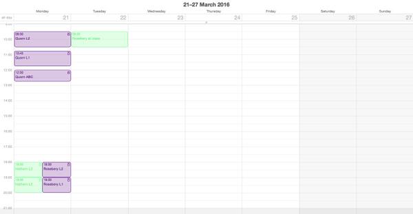 Click to see Calendar