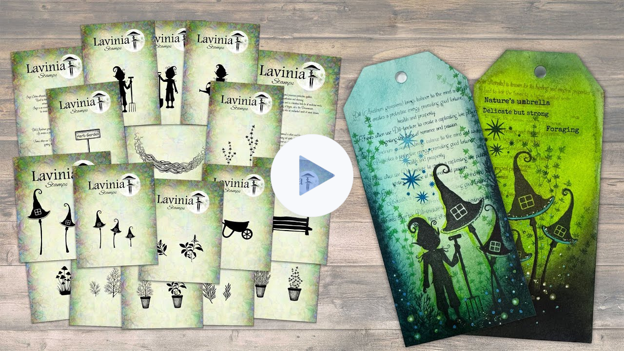 Herbs and Delights NEW stamp introduction and quick craft 🤩😍