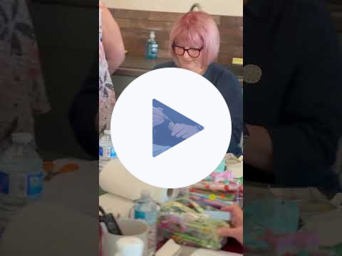 A look back on Sarah Anderson's recent workshop! #cardcreations #craftinspiration #journaling