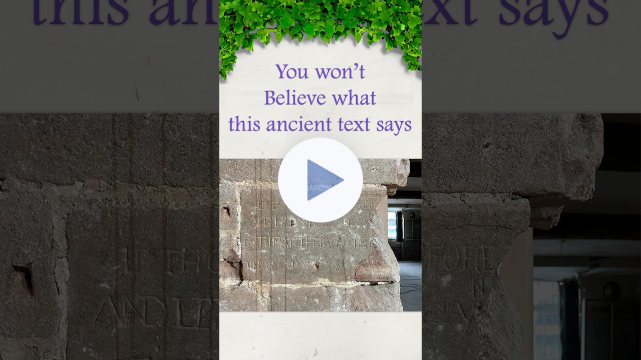 17th century text.. you won't believe what it says 🤩 find out more on our blog ✨