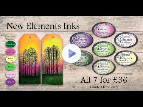 7 Brand NEW Elements Colours introduction and Quick Craft demonstrating the effects