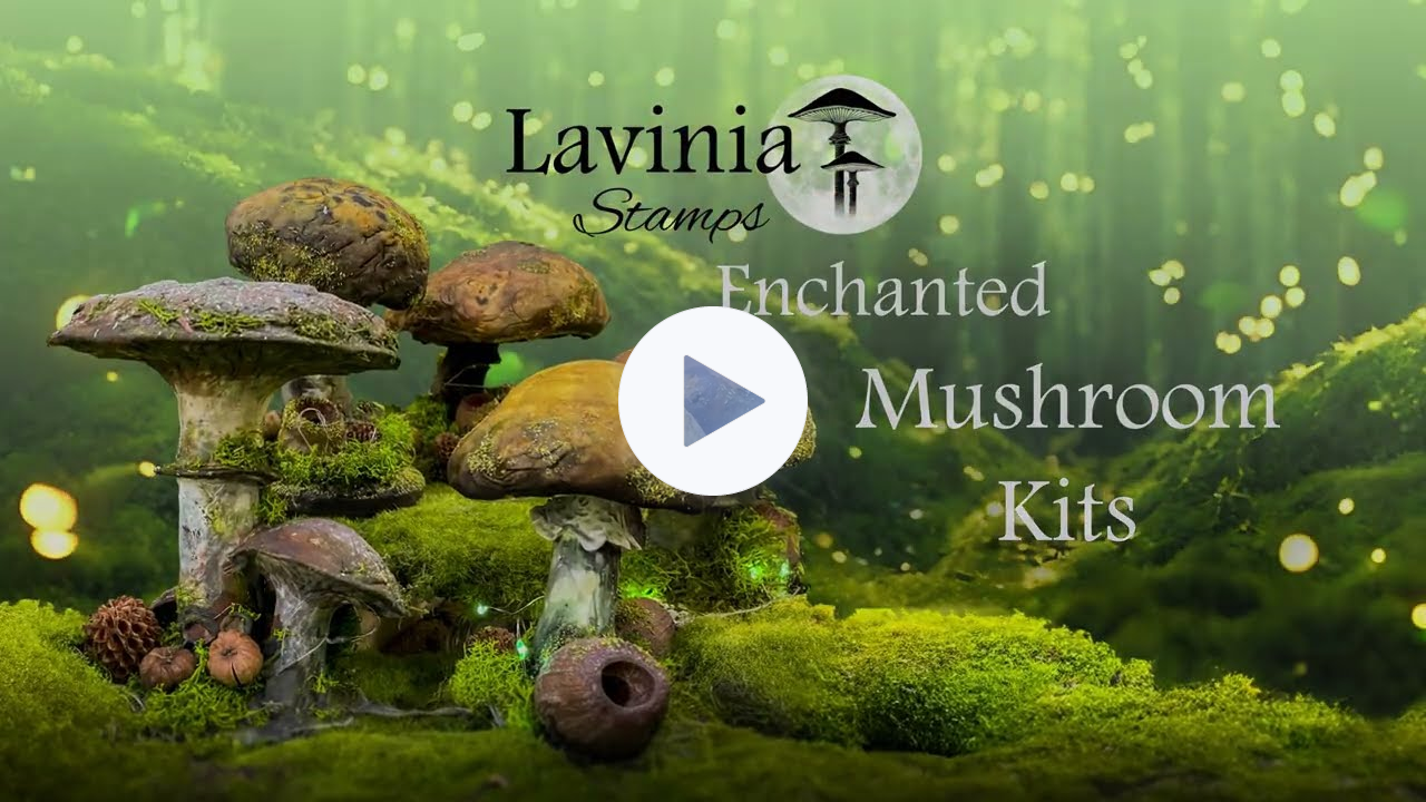 Introducing the fabulous Lavinia Stamps Enchanted Model Mushroom Kits. Arriving 19th December 2024.