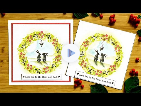 Love Is All Around by Jo Rice - A Lavinia Stamps Tutorial