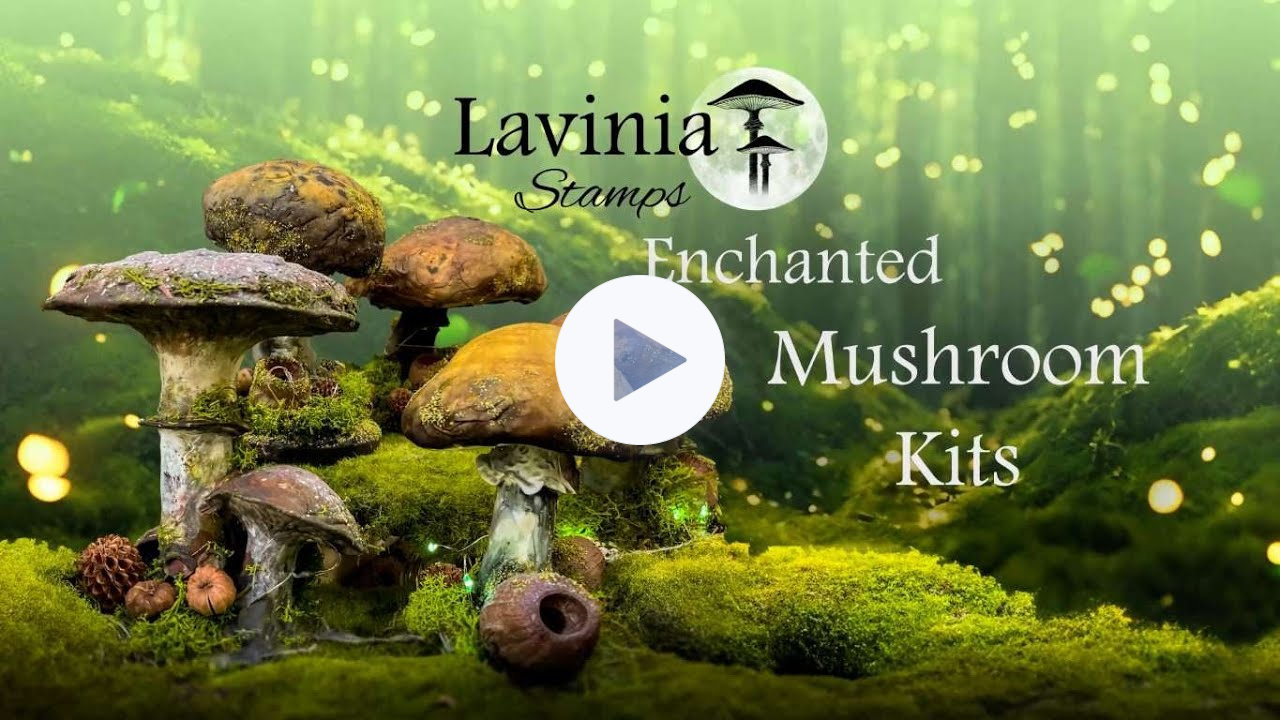 An Enchanted Mushroom Craft Tutorial by Emma-Jo - A Lavinia Stamps Tutorial