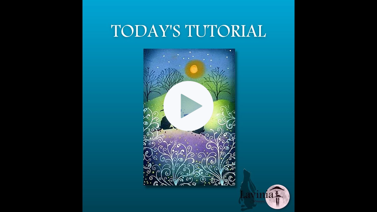 Hillside Hares - A Lavinia Stamps Tutorial