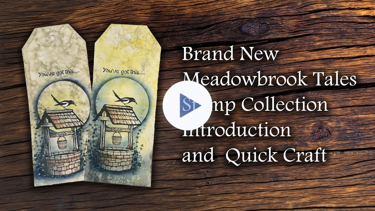 Introducing the Brand New Meadowbrook Tales Stamp Collection and a Quick Craft Using the New Stamps