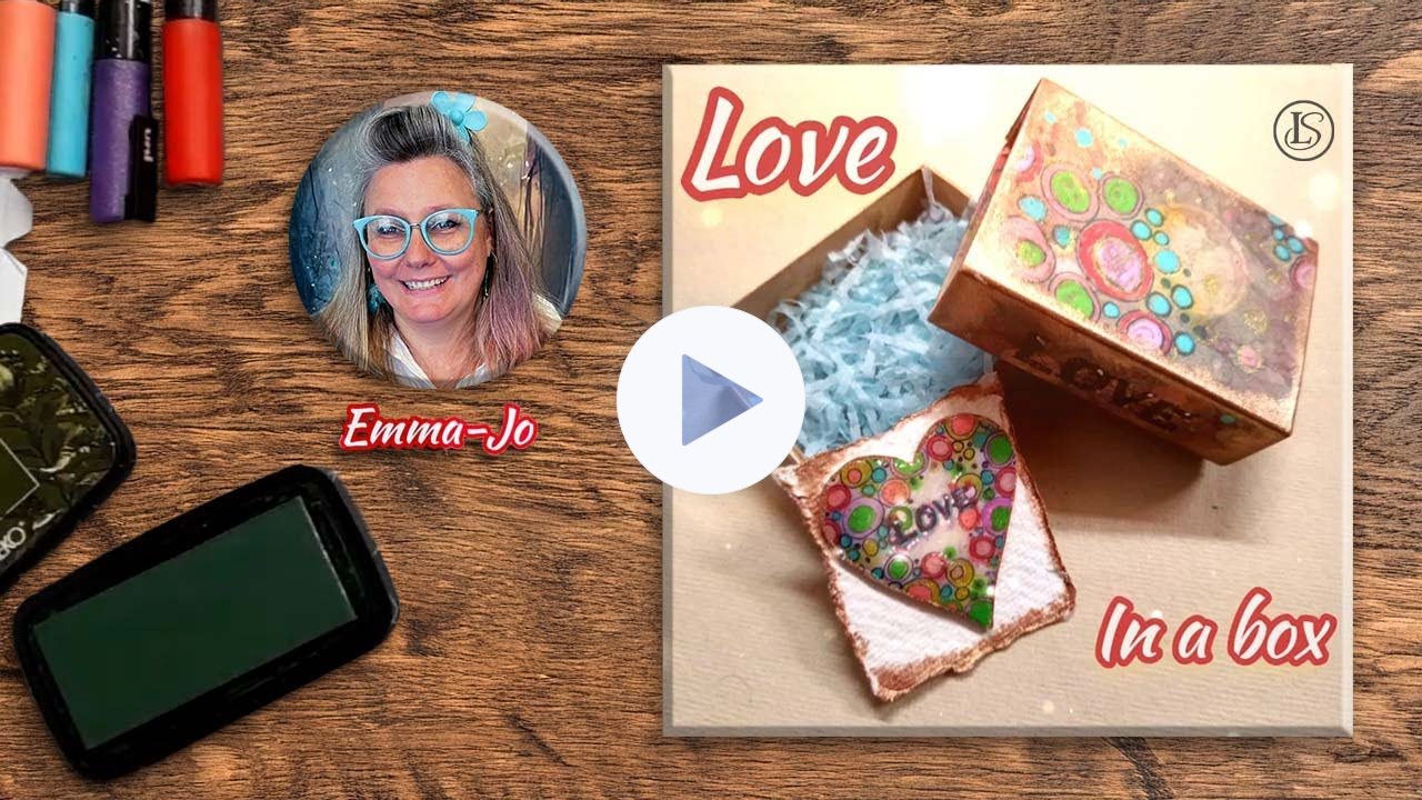 Love in a Box with Emma-Jo - A Lavinia Stamps Tutorial