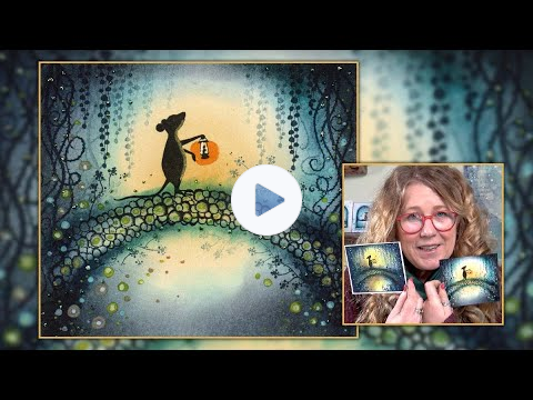 The Mouse on the Bridge by Tracey Dutton - A Lavinia Stamps Tutorial