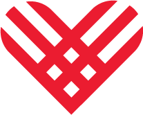 Giving Tuesday Logo: A heart consisting of several red lines