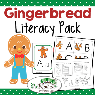 Gingerbread Literacy Pack