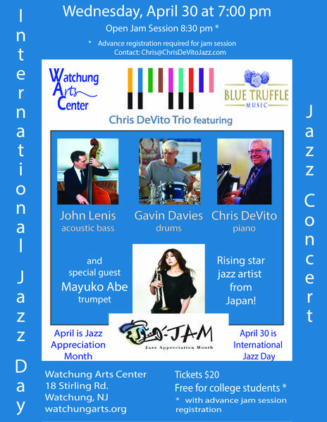 The Third Annual Valentine Jazz Concert with the Chris DeVito Quintet