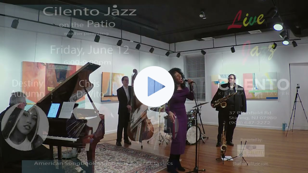 Jazz On the Patio (Cilento Jazz) - Friday, June 12, 2026 6:00-9:00