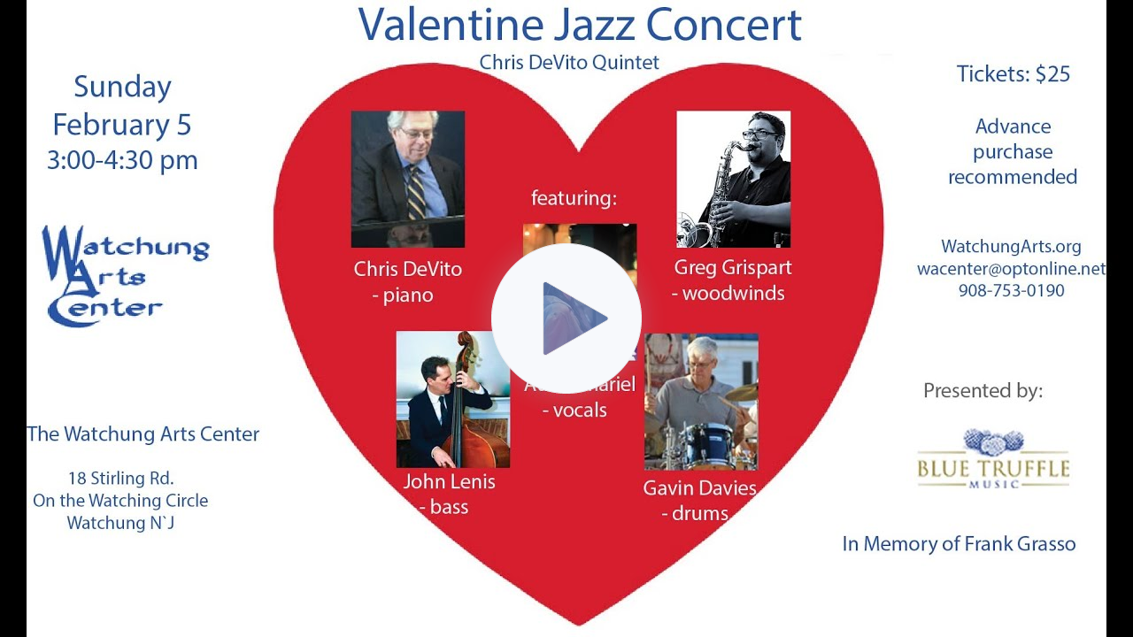Valentine Jazz Concert with the Chris DeVito Quintet