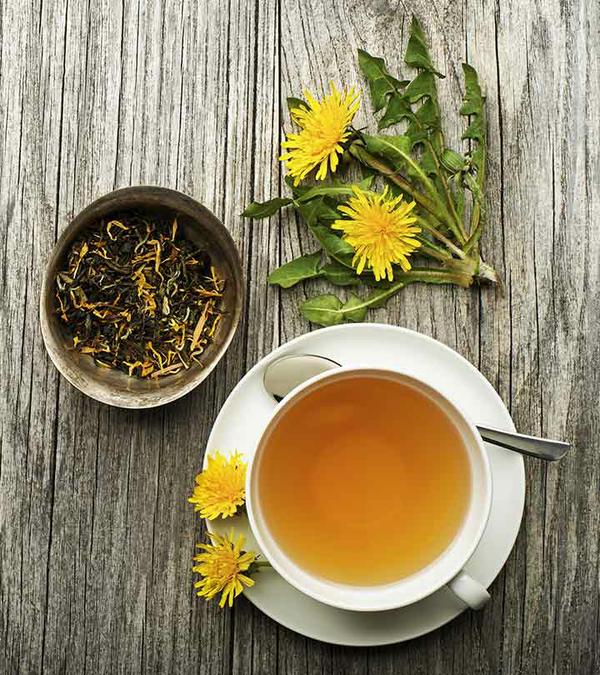 dandelion tea