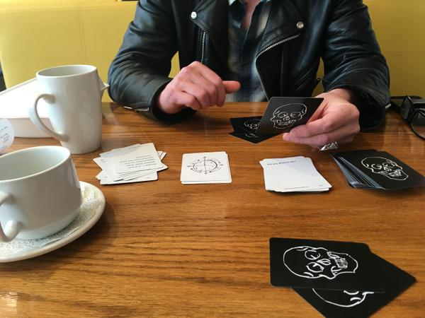 death card game