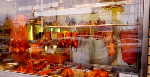 Chinese butcher bbq meat