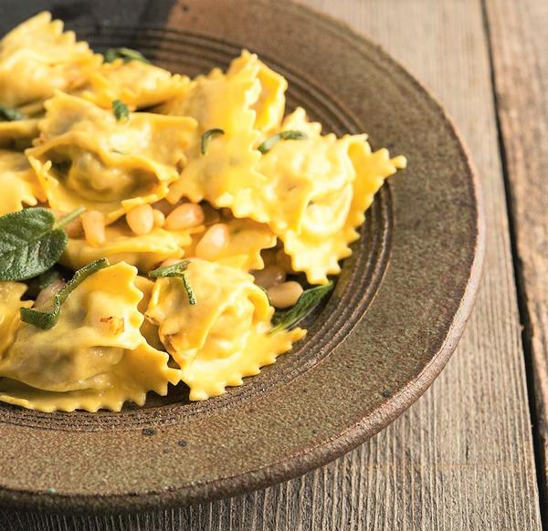 stinging nettle agnolotti