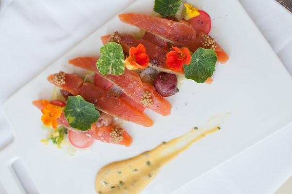 Salmon cured
