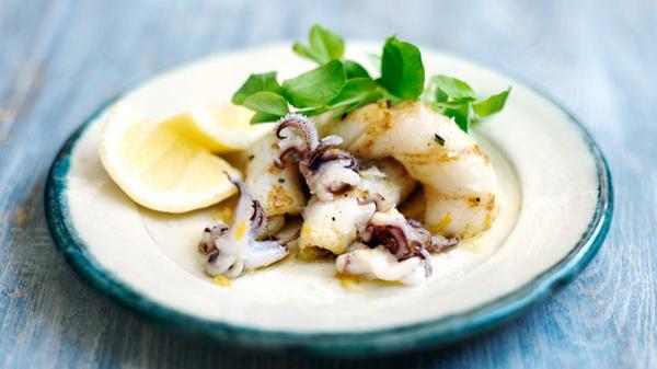 grilled squid