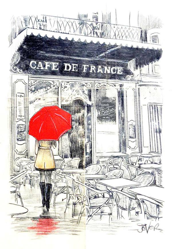 French cafe