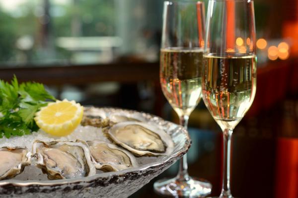 oysters and Champagne