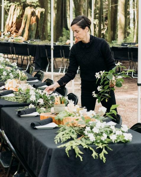 Outstanding in the forest dinner