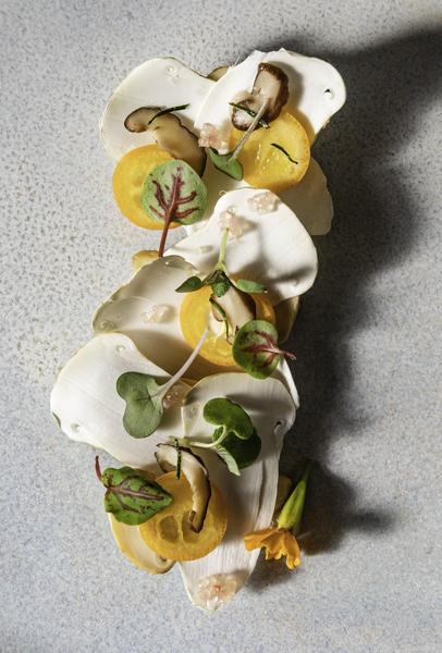 matsutake carpaccio