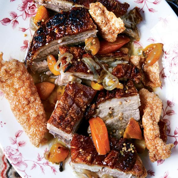 pork roast w cracklin