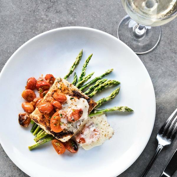 Lingcod with beurre blanc