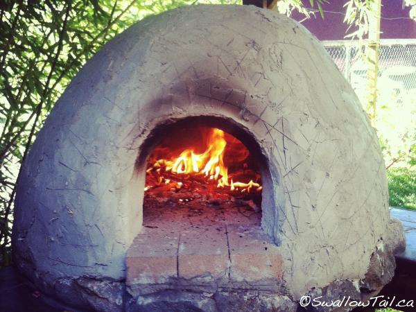 Cob oven at Swallow Tail