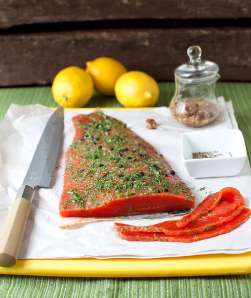 cured sockeye salmon