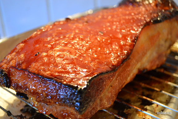 crispy pork belly 
