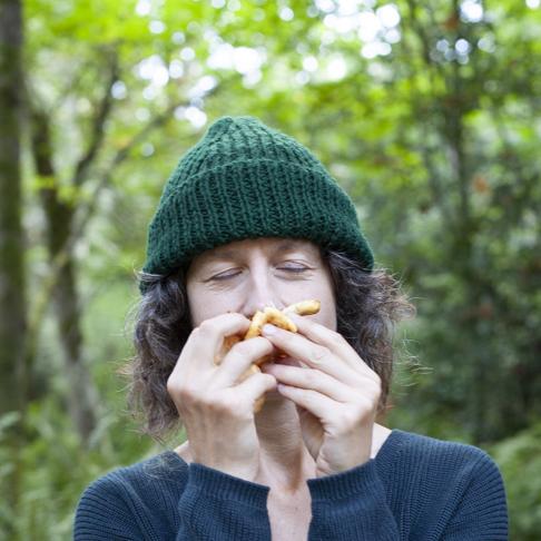 Chef Robin + chanterelles
