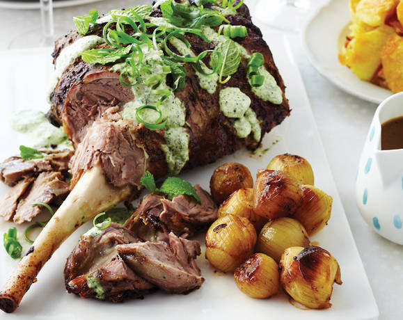 Roast lamb