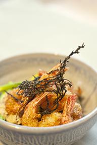 prawn dish