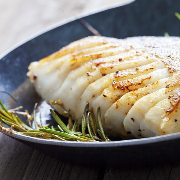 seared cod