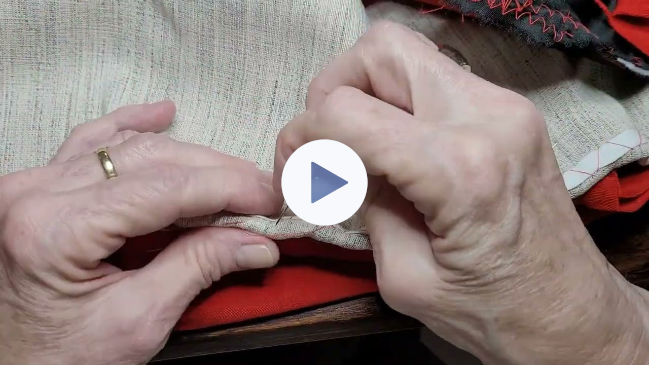 Pad Stitching on Ponte