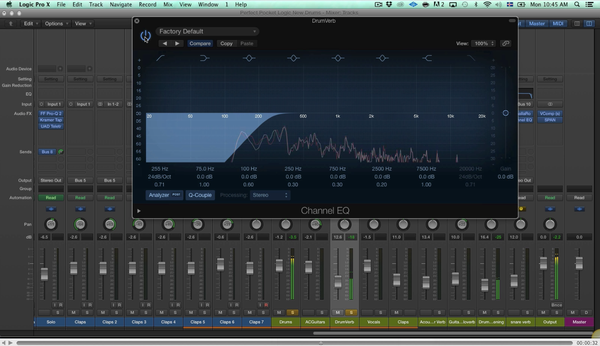 One Minute EQ Trick – Filtering out low-end on drum reverbs