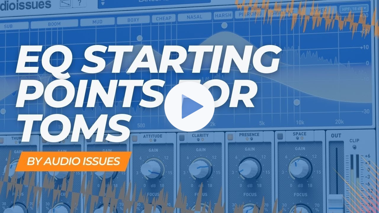 Staring Points: How To EQ Toms