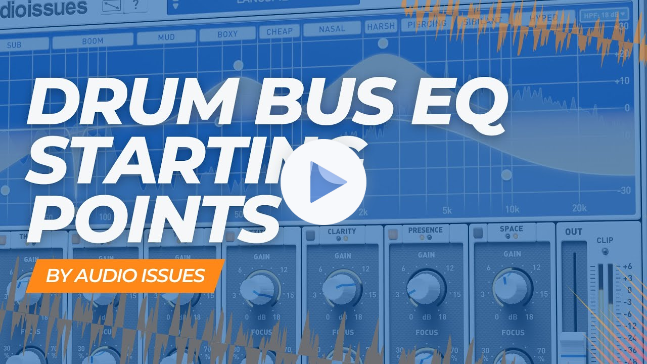 Use These Drum Bus EQ Starting Points for Punchy Drums