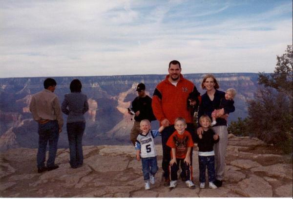 Elliotts at the Grand Canyon 2003