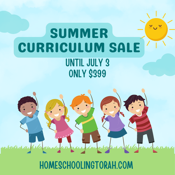 Homeschooling Torah Summer Sale