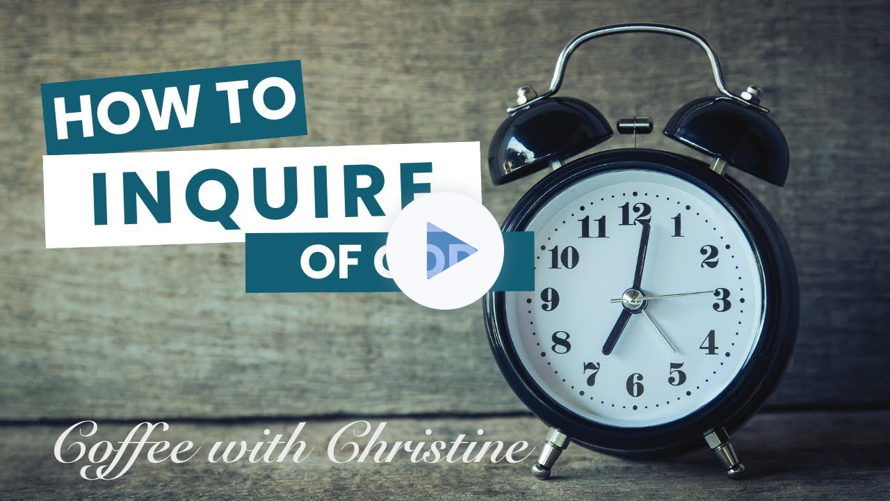 How to Inquire of God (Special Shavuot Edition) | Coffee with Christine (Episode 9, Jun 6, 2025)