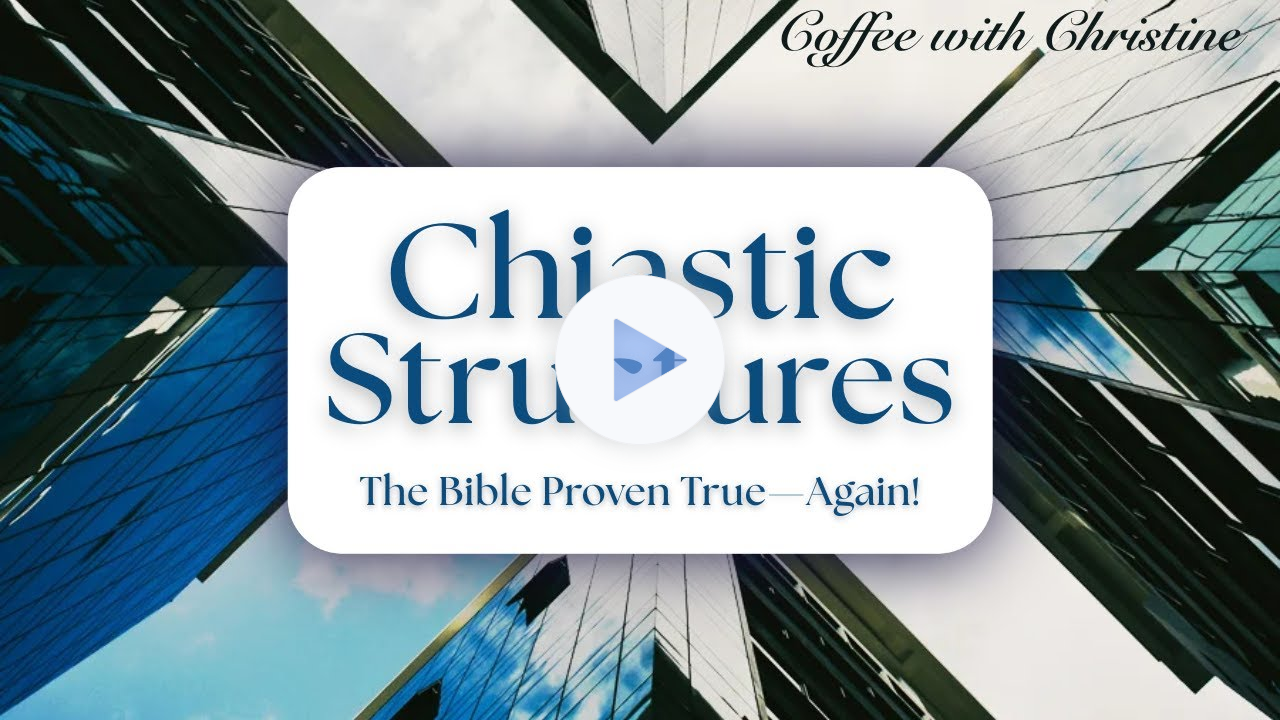 Chiastic Structures | Coffee with Christine (Episode 8, May 29, 2025)