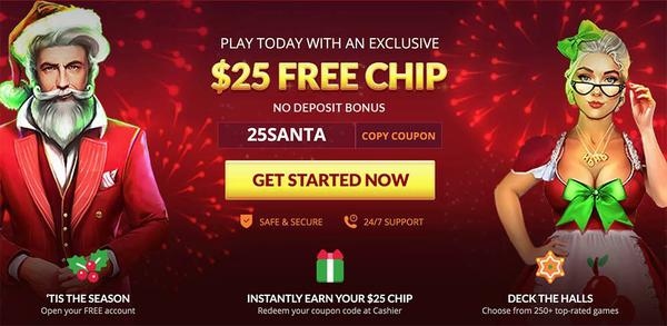 Planet 7 - $25 free xmas chip