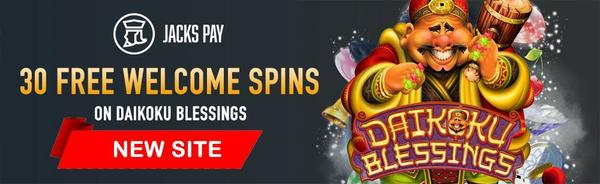 Jacks Pay - 30 Free Spins